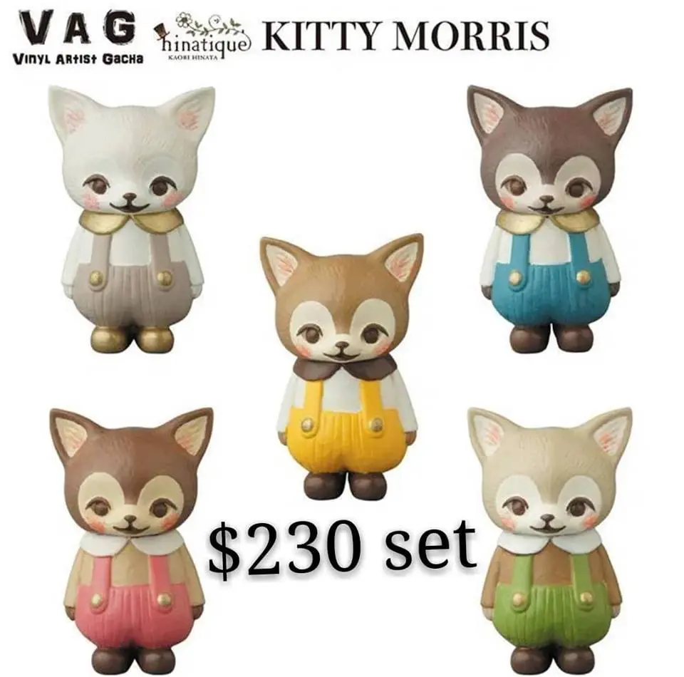 VAG Kitty Morris 扭蛋