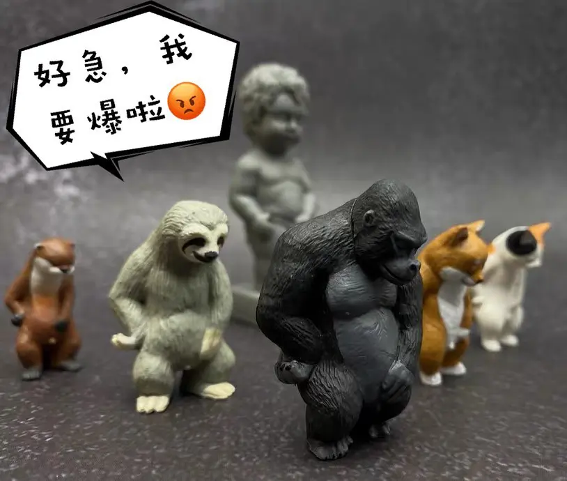 沉思者動物扭蛋 + 動物小僧扭蛋