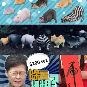 Bandai 翹屁股動物扭蛋