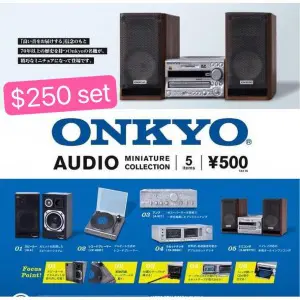 [JCCYSHOP+] Onkyo Audio Miniature Collection 扭蛋