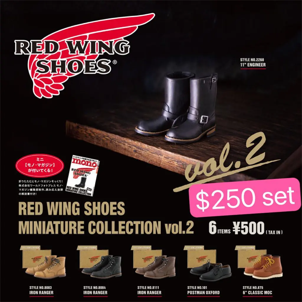 Red Wing Shoes Miniature Collection Vol.2