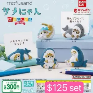 Mofusand 鯊魚貓夾仔扭蛋
