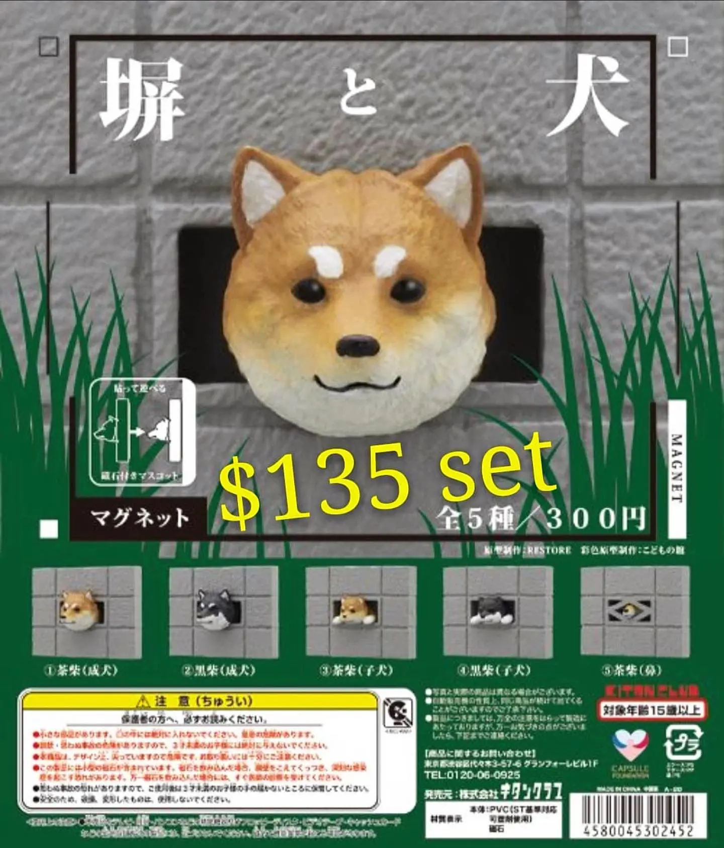 從牆洞探出頭的柴犬扭蛋