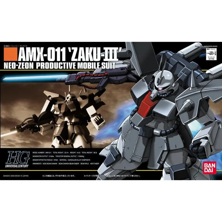 [JCCYSHOP+] 模型 HGUC 1/144 渣古III ZAKU III