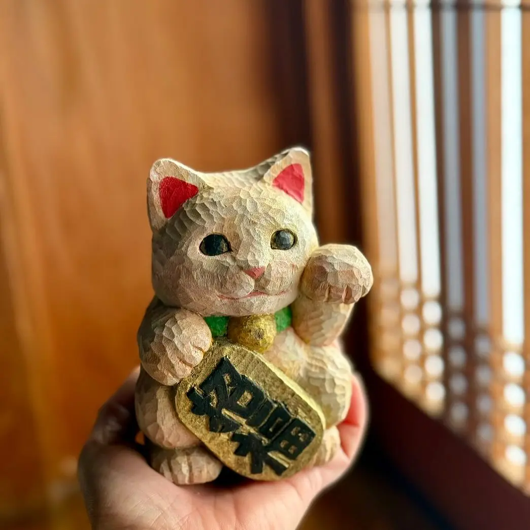 貓的雕刻吉祥物扭蛋+盒蛋：圖片 5
