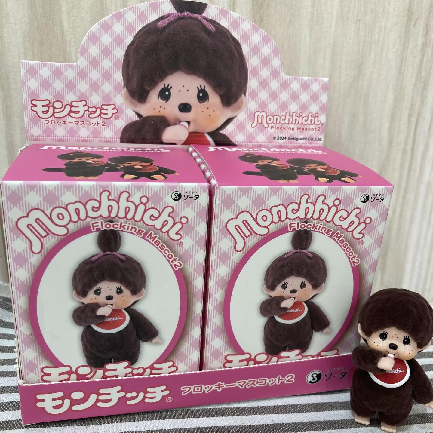 Monchhichi Flocking Mascot 盒蛋Vol.2 + Vol.3:圖片 4