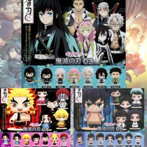 (套裝)鬼滅之刃Pocket Maquette扭蛋Vol.3-Vol.5