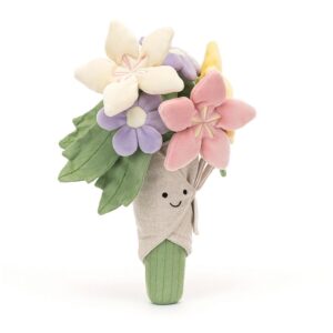 (英國直送) Jellycat Amuseables Bouquet of Flowers 彩色花球/玫瑰花