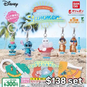 迪士尼Summer雨傘扣扭蛋