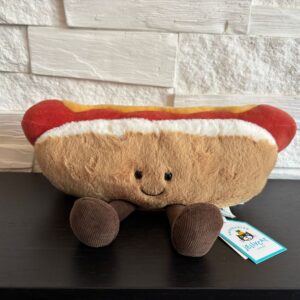 (英國直送) Jellycat Amuseables Hot Dog 熱狗 微笑公仔