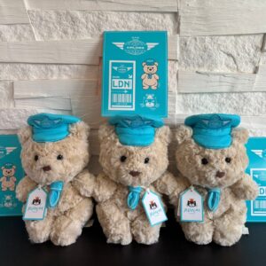 (英國直送) Jellycat Airlines限定 Bartholomew Bear Junior Pilot Outfit 機長小熊