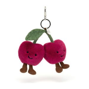 (英國直送) Jellycat Amuseables Cherries Bag Charm 車厘子匙扣 微笑公仔