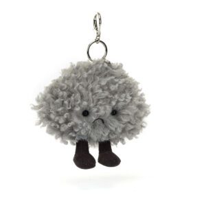 (英國直送) Jellycat Amuseables Storm Cloud Bag Charm 烏雲匙扣