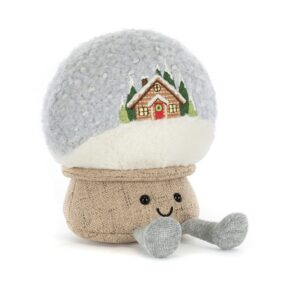 (英國直送) Jellycat Amuseables Snow Globe 水晶球 微笑公仔 (retired款)