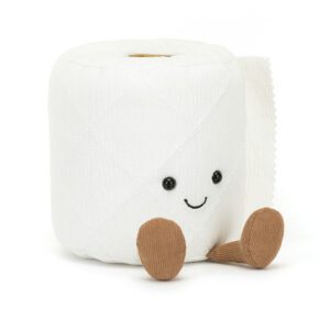 (英國直送) Jellycat Amuseables Toilet Roll 廁紙卷 微笑公仔