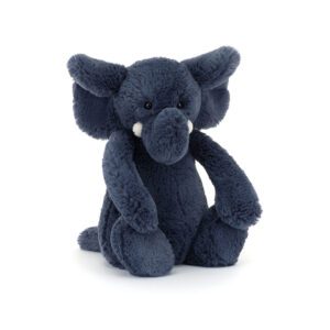 (英國直送) Jellycat Bashful Blue Elephant 稀有款 藍色象象