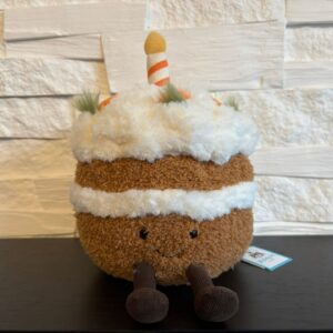 (英國直送) Jellycat Amuseables Carrot Cake 紅蘿蔔蛋糕 微笑公仔