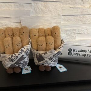 倫敦限定 (英國直送) Jellycat Cosy Chips 薯條 微笑公仔