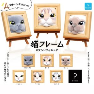 貓頭畫架扭蛋 一套6款 不連隱藏