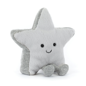 (英國直送) Jellycat Amuseables Silver Star 銀色星星 微笑公仔 (retired款)