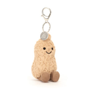 (英國直送) Jellycat Amuseables Peanut Bag Charm 花生匙扣 微笑公仔
