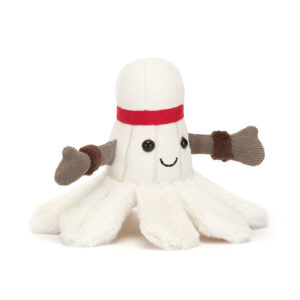 (英國直送) Jellycat Amuseables Sports Badminton 羽毛球 微笑公仔 (retired款)