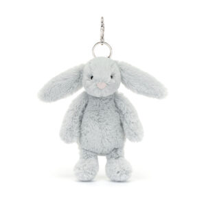 (英國直送) Jellycat Bashful Silver Bunny Bag Charm 灰色兔仔匙扣 (retired款)
