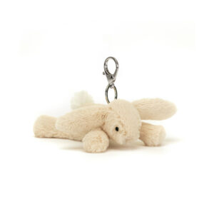 (英國直送) Jellycat Smudge Rabbit Bag Charm 趴趴兔匙扣