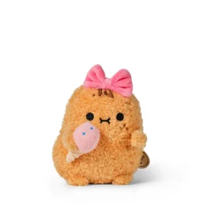(英國直送) Noodoll Pinky Ricespud Mini Sitting Plush Toy 粉紅蝴蝶結薯仔拎雪糕