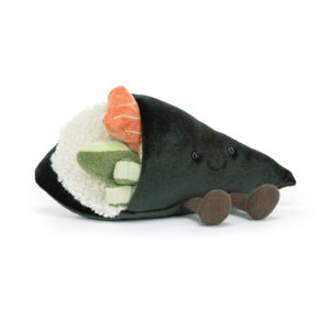 (英國直送) Jellycat Amuseables Coneroi Temaki 三文魚手卷 微笑公仔