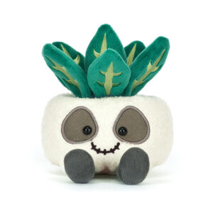 (英國直送) Jellycat Amuseables Skull Planter 萬聖節盆栽 微笑公仔 (retired款)