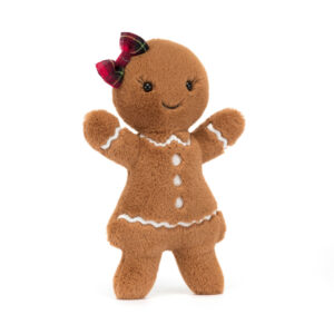 (英國直送) Jellycat Jolly Gingerbread Ruby (original size) 女薑餅人 (retired款)