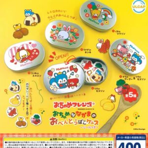 昭和小動物便當盒扭蛋 跟貼紙