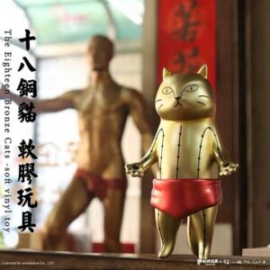 十八銅貓軟膠玩具