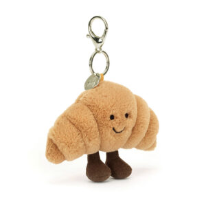 (英國直送) Jellycat Amuseables Croissant Bag Charm 牛角包匙扣 微笑公仔