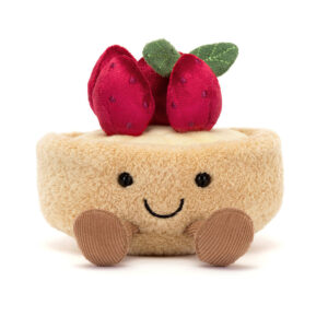 (英國直送) Jellycat Amuseables Fleurette Tarte Aux Fraises 草莓撻 微笑公仔