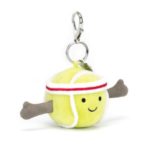 (英國直送) Jellycat Amuseables Sports Tennis Bag Charm 網球匙扣 (retired款)