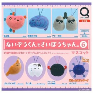 LianQLabo 內臟與細胞毛公仔扭蛋Vol.6