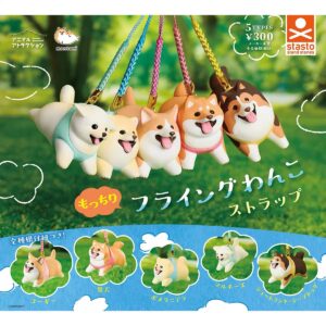 飛天犬根付扭蛋